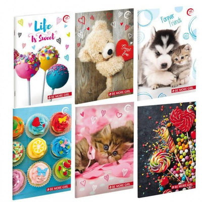 10 Pezzi confezione Maxi Quaderni A4 scuola Rigatura A Prima e Seconda elementare carta 80gr