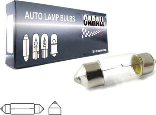 10-Pezzi-Lampada-Alogena-Siluro-T11-31mm-12V-5W-11X31-SV8,5-8-Carall