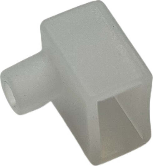10-PZ-Connettore-di-Alimentazione-Morbido-Gomma-Per-Striscia-Led-Neon-Flex-SL240810-Con-Uscita-Cavo-Laterale-Ledlux