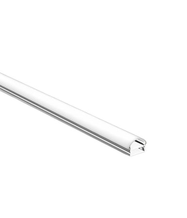 10 Pz Profilo In Alluminio Bombato A Plafone Sezionabile 2mt Per Strip Led Al-01