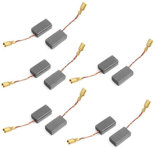 10 pz Spazzole di carbonio 6-100 Motore elettrico Trapano 15 x 8mm x 5 mm