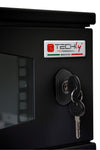 Armadio Rack 19'' a Muro 3U prof. 320 Nero Assemblato