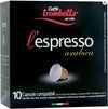 100 Capsule Compatibili Nespresso Caffè Trombetta L'Espresso Arabica, 100 pezzi Capsule Compatibili Nespresso Caffè Trombetta L'Espresso Arabica, 100 pezzi Non solo alimenti - Albano Laziale, Commerciovirtuoso.it