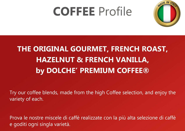 100-Capsule-per-Caffè-Americano-Cialde-compatibili-Keurig-K-cup-2.0-Box-Degustazione-Caffè-Americano-4-Varietà-DOLCHÉ