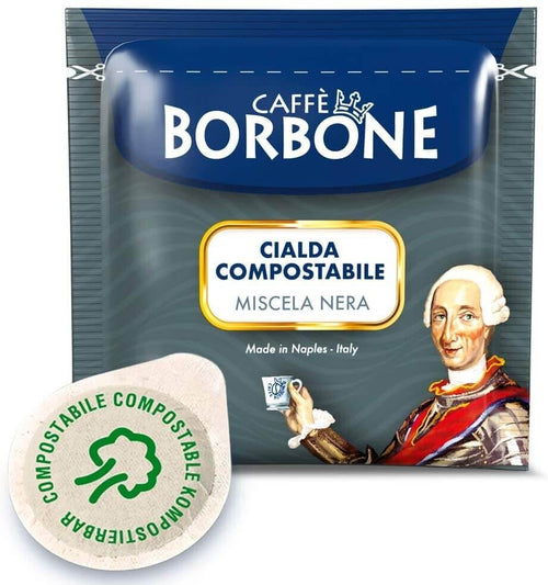 100 Cialde Caffè Borbone Miscela Nera Ese 44mm