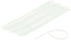 100 Fascette Cablaggio Elettricista Fascetta 4.8 X 300 Mm In Nylon Bianco Tools