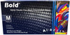100 Guanti In Nitrile Aurelia Bold Neri Guanto Nero Senza Polvere 5mil Latex Free Ambidestro Aurelia Gloves