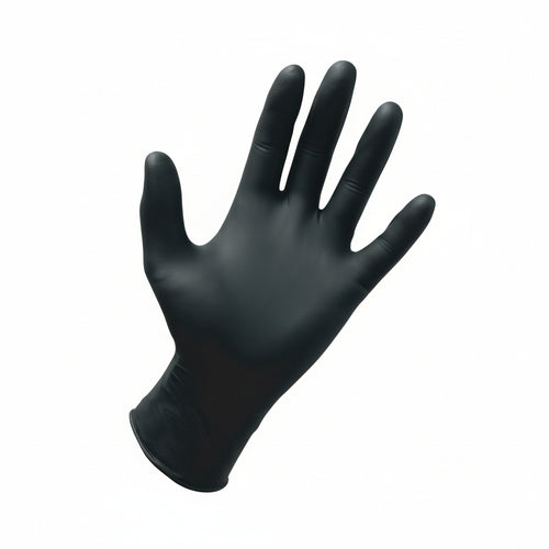 100 Guanti Nitrile NERO Tattoo Studio Sushi Cucina Meccanico Officina GMT Dr. Protec
