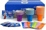 100 Kit Caffè monouso Borbone Bicchiere da caffè paletta e zucchero accessori Borbone 100kit Kit Caffè Non solo caffè online - Albano Laziale, Commerciovirtuoso.it