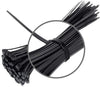 100 Pezzi Fascette Elettricista Fascetta Di Cablaggio 2.5 Mm 10 Cm In Nylon Nero Tools