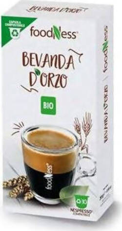100 pezzi Foodness - Capsule Nespresso, Orzo Bio compostabile blister 10x10 pz Capsule Nespresso Non solo alimenti - Albano Laziale, Commerciovirtuoso.it