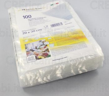 100-Sacchetti-Sottovuoto-in-Multistrato-per-Alimenti,-20-x-30-cm