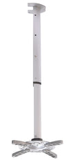 Supporto a Soffitto per Proiettori Estensione 60-102 cm Silver