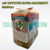 100 Tappetini Assorbenti Igienici per Animali Cani Gatti Domestici 60x90cm
