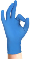 1000 Guanti in Nitrile Senza Polvere Essential Range Alto Spessore Pulizia Industria Estetica