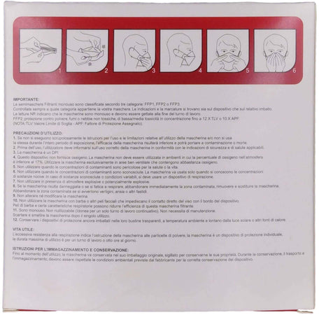 1000 X Mascherine FFP2 NR Bianche Certificate Ce2163 Mascherine Zhejiang Gen Yuan Tang Medical Technology Certificazione Ce2163- Dpi | Bfe ≥95% | Imbustate Singolarmente € 0.39 Cad.