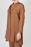 Kiltie Camicie Cannella da donna