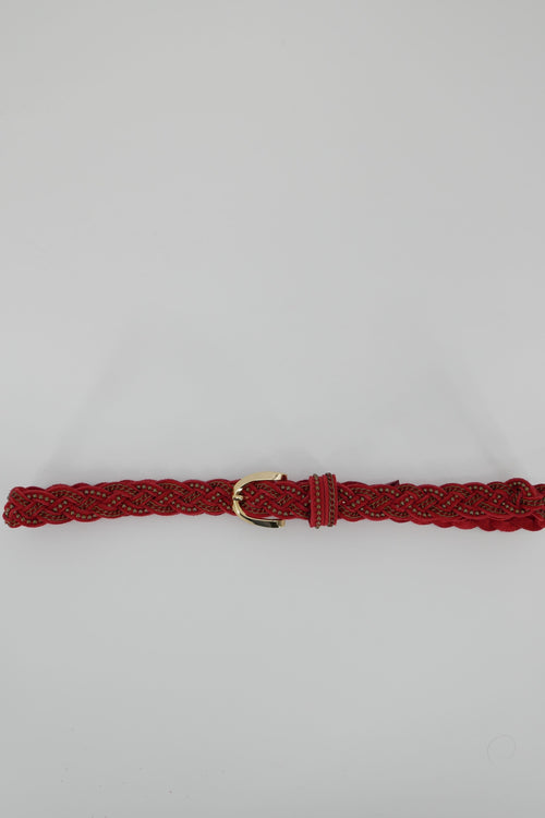 NANNI MILANO Cinture Rosso da donna