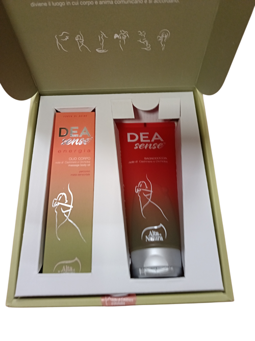 Alta Natura Cofanetto Energia: Olio Corpo Tonificante 150ml + Bagnodoccia 200ml