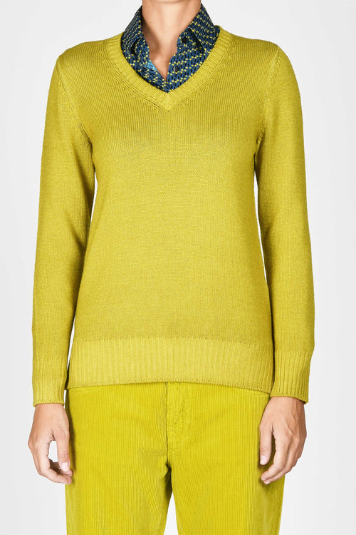la Fileria Maglie Lime da donna