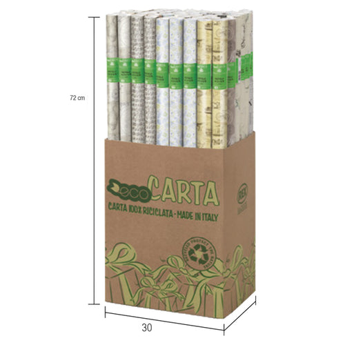 Rotolo Ecocarta Fiori Di Campo 70X200Cm Rex Sadoch