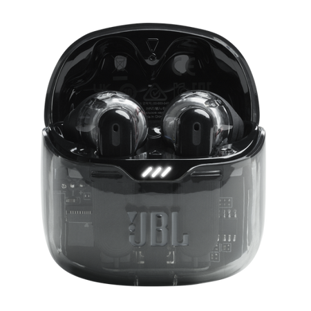 Cuffia auricolare True Wireless Jbl Tune Flex Ghost Edition - senza filo con box di ricarica - Auricolari in-ear senza fili Bluetooth - Colore Nero