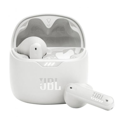 Cuffia auricolare True Wireless Jbl Tune Flex White - senza filo con box di ricarica - Auricolari in-ear senza fili Bluetooth - Colore Bianco