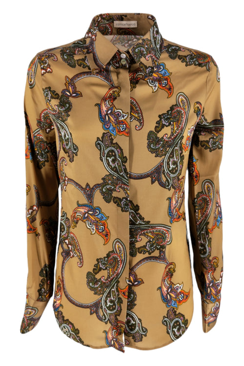 Camicetta Snob Camicie Avorio/arancio da donna