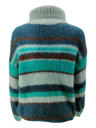 Parosh Maglie Verde/acqua/marrone da donna