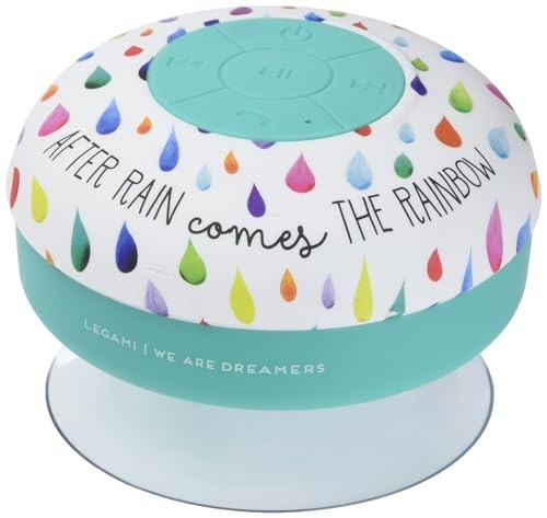 Legami, Vivavoce e Speaker Bluetooth® Resistente all'Acqua, Tema After Rain