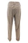 Peserico Pantaloni Marrone da donna