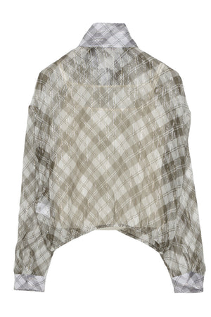 Fabiana Filippi Camicie Grigio/verde/bianco da donna