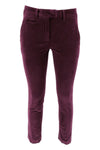 Dondup Pantaloni Melanzana da donna