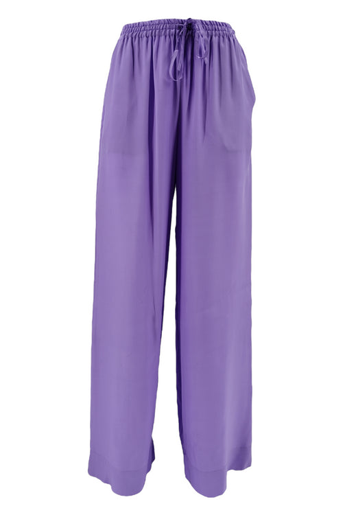 Parosh Pantaloni Lilla da donna