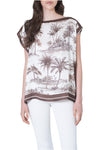 1-ONE Camicie Marrone/bianco da donna