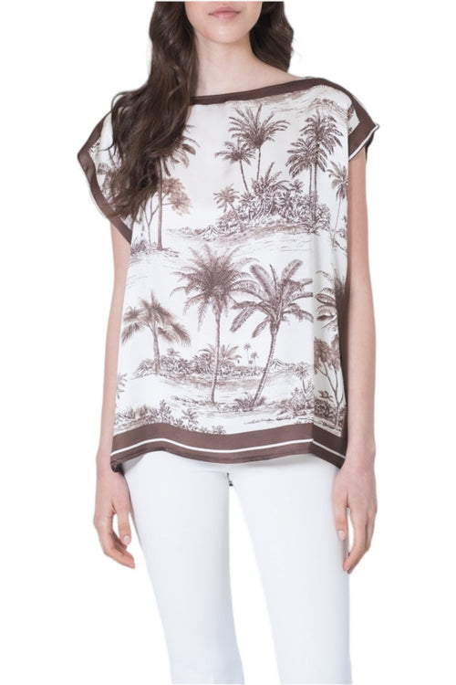 1-ONE Camicie Marrone/bianco da donna