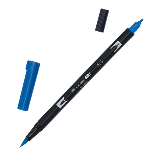 Pennarello Tombow Abt Dual Brush 555 Ultramarine