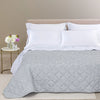Copriletto Trapuntato Lesley ! Caleffi– Il Lusso Autentico del Raso Jacquard per il Tuo Letto Matrimoniale