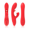 ARMONY - VIBRATORE STIMOLATORE PUNTO G E CLITORIDE CON LINGUA OSCILLANTE ROSSO