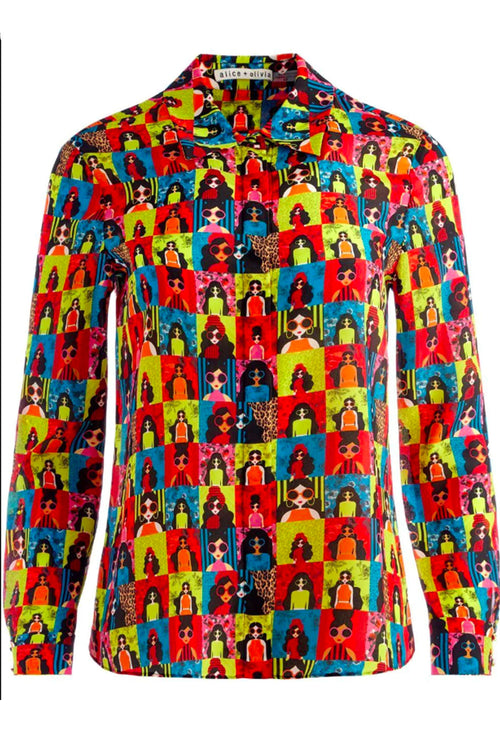 Alice + Olivia Top Fantasia da donna