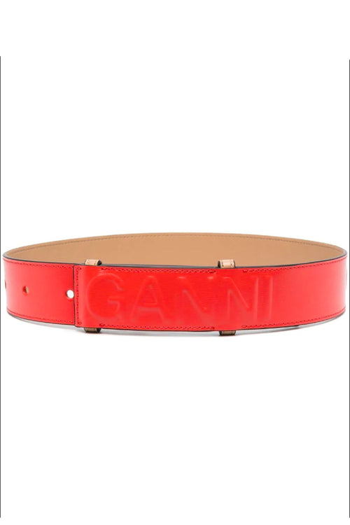 GANNI Cinture Arancio da donna