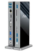 DOCKING STATION 15IN1 USB3.0 YORK HDMI+DVI+VGA+LAN+5*USB+SD/TF+3.5MM