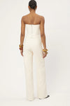 RAQUEL DINIZ Pantaloni Bianco da donna