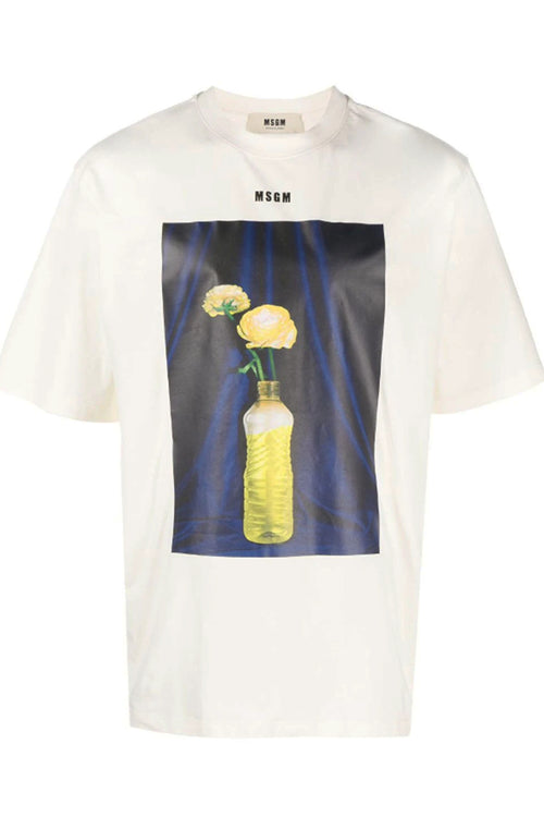 MSGM T-shirt e Polo Bianco da donna