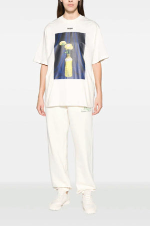 MSGM T-shirt e Polo Bianco da donna