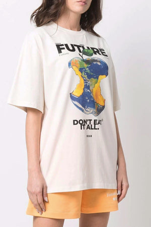 MSGM T-shirt e Polo Bianco da donna