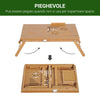 tavolino da letto pc portatile con ventola di raffreddamento in legno di bambù da salotto soggiorno caffè divano moderno interno esterno 884923-00244F