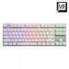 Sharkoon PureWriter TKL RGB Blue tastiera Gaming USB QWERTY Inglese US Bianco (Sharkoon PureWriter TKL RGB, gaming ke)
