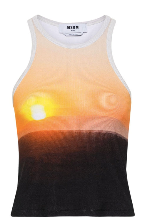 MSGM Top Multicolour da donna