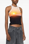 MSGM Top Multicolour da donna